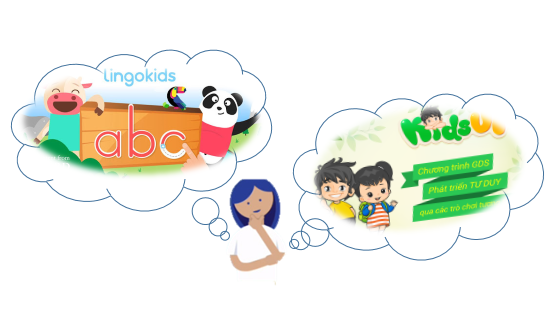 So sánh 2 chương trình học cho trẻ mầm non: Lingokids và Kidsup